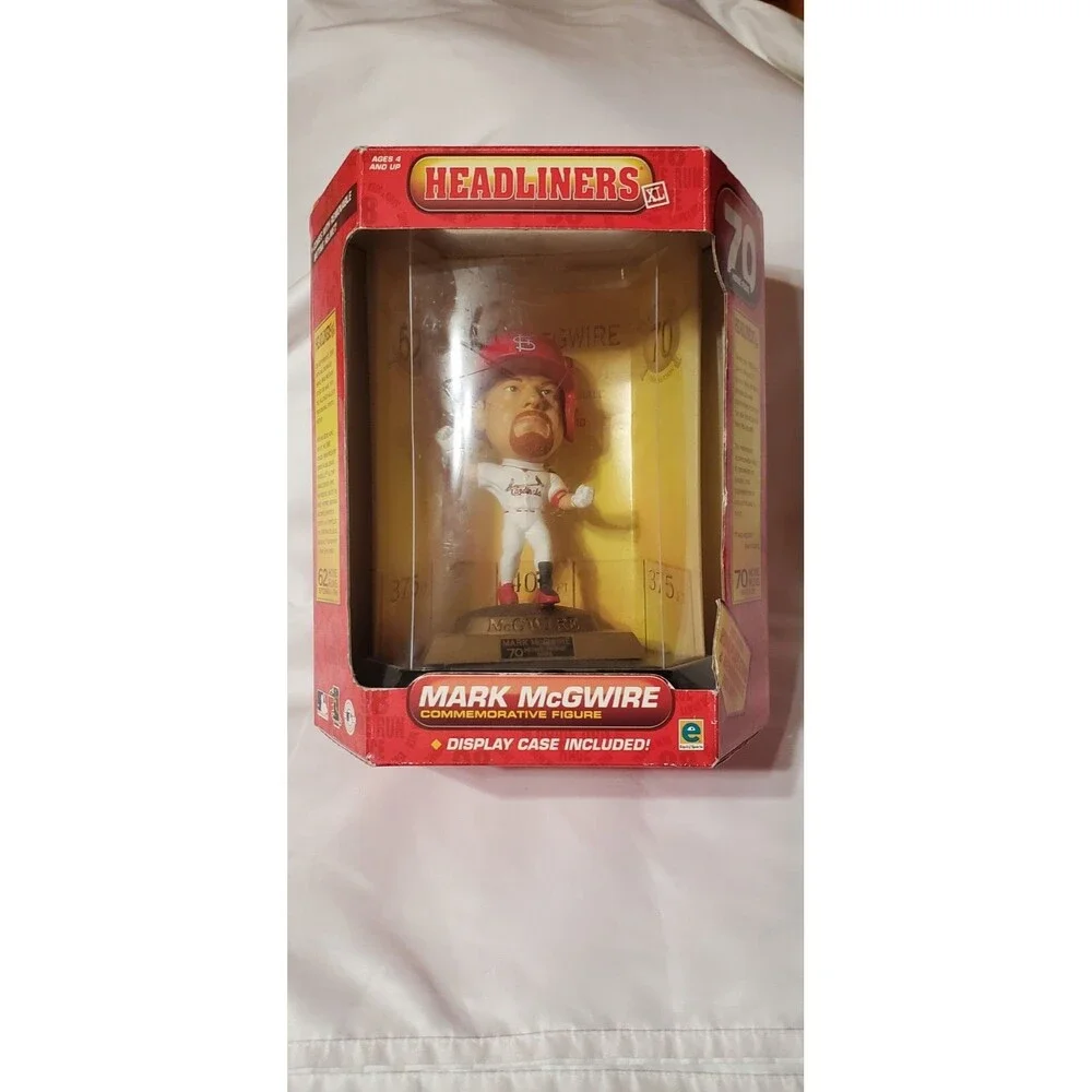 1998 Bobble Head MLB Home Run Headliners XL Ken Griffey Jr Mark McGwire Bundle